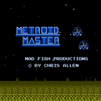 Metroid Master Title Screen